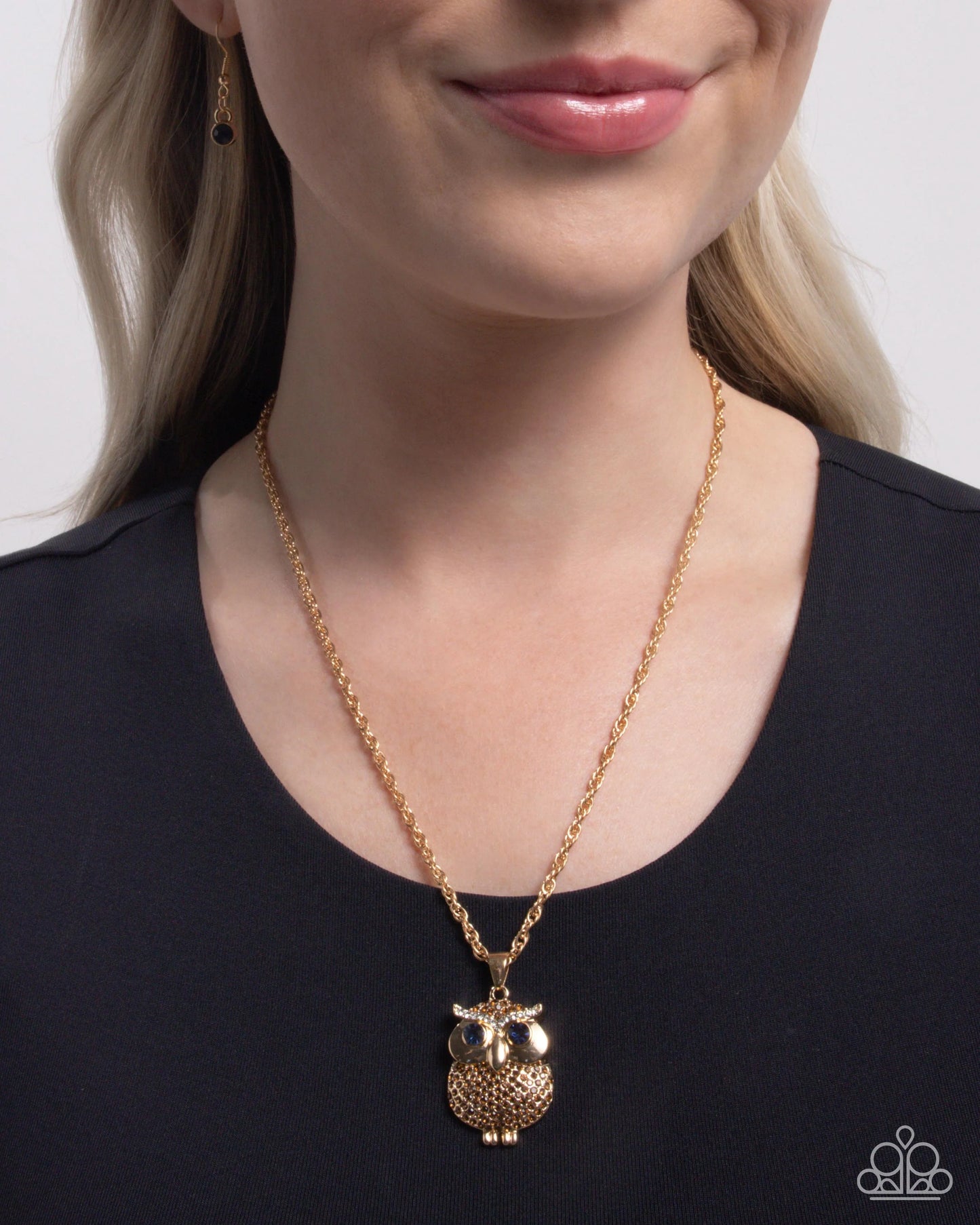 Paparazzi Opulent Owl - Brown Necklace