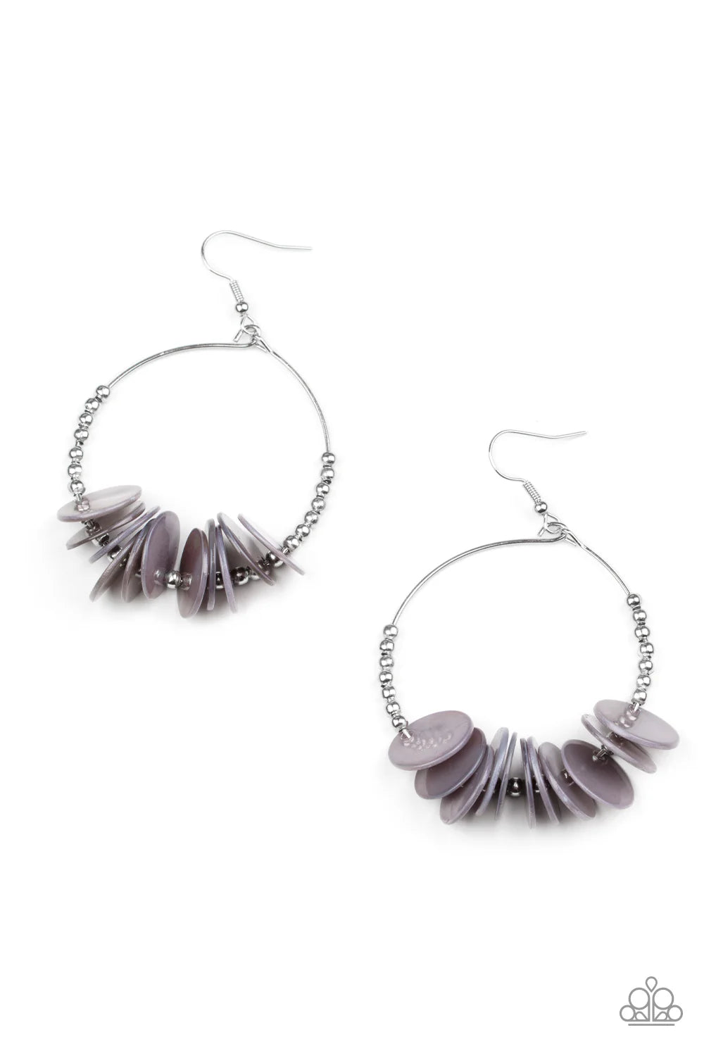 Paparazzi Caribbean Cocktail - Silver Earrings