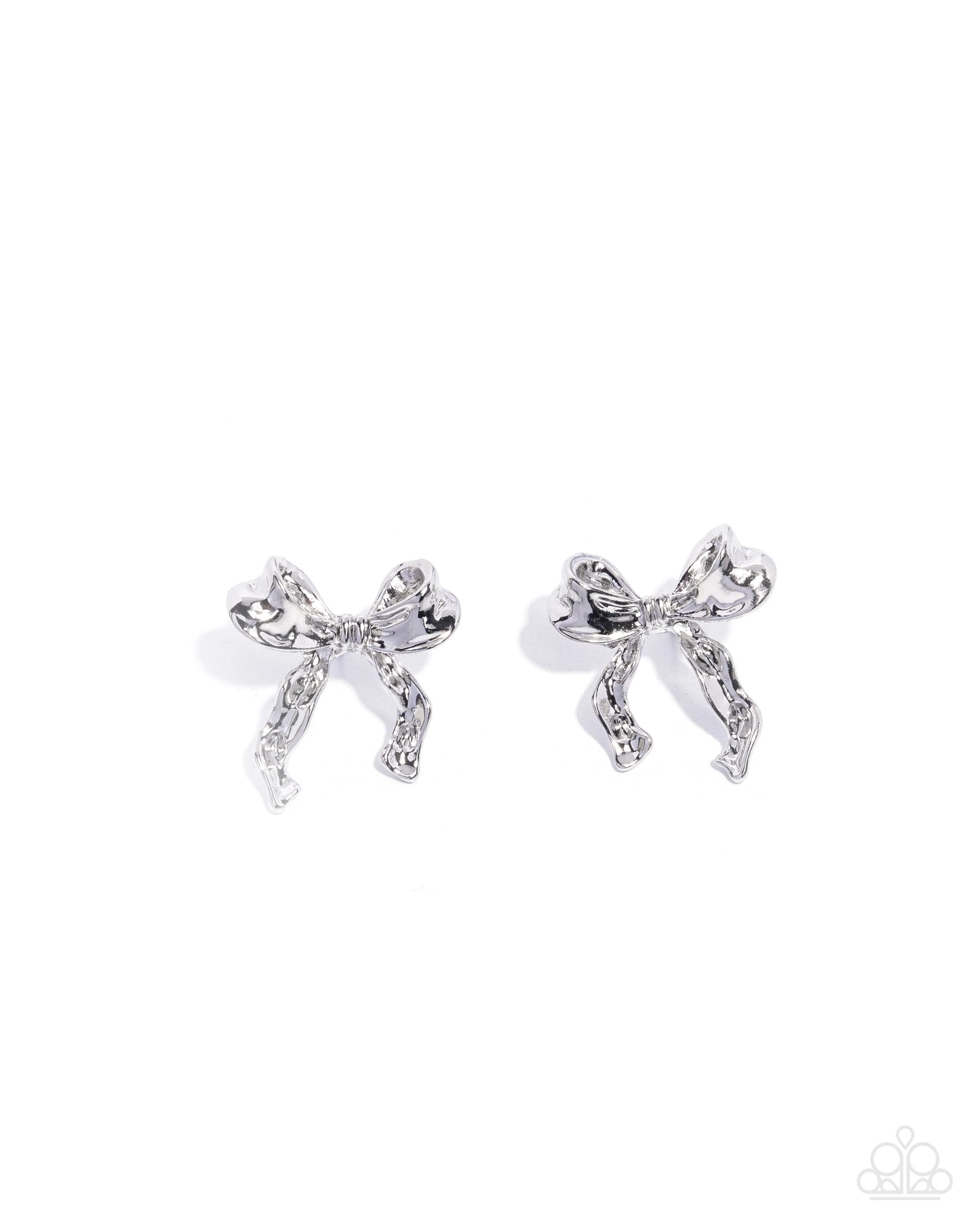 Paparazzi Princess Treatment - Silver Post Earrings