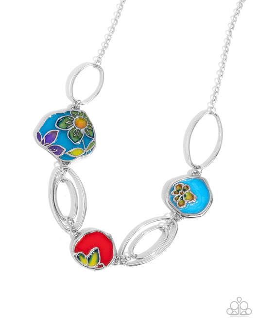 Paparazzi Stained Glass Statement - Necklace Necklace