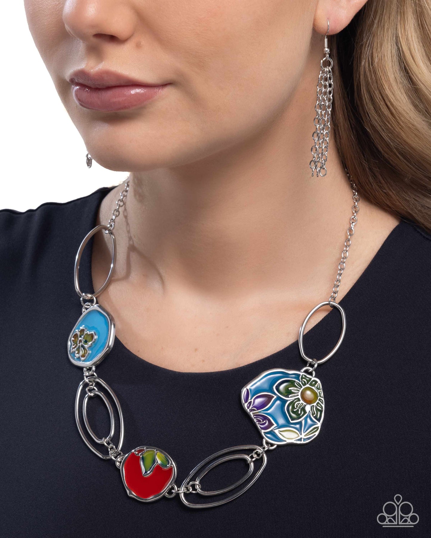 Paparazzi Stained Glass Statement - Necklace Necklace