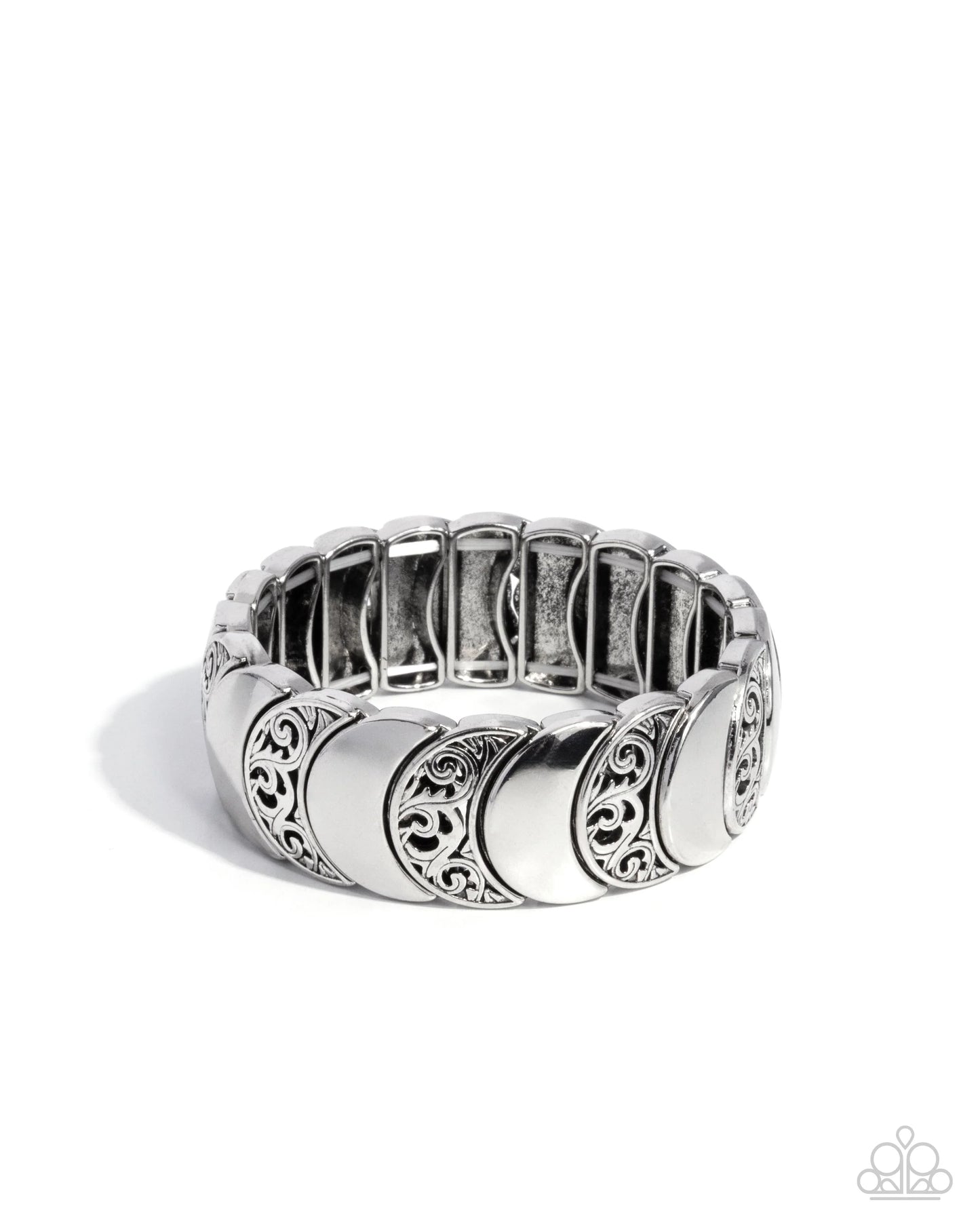 Paparazzi Filigree Flair - Silver Bracelet
