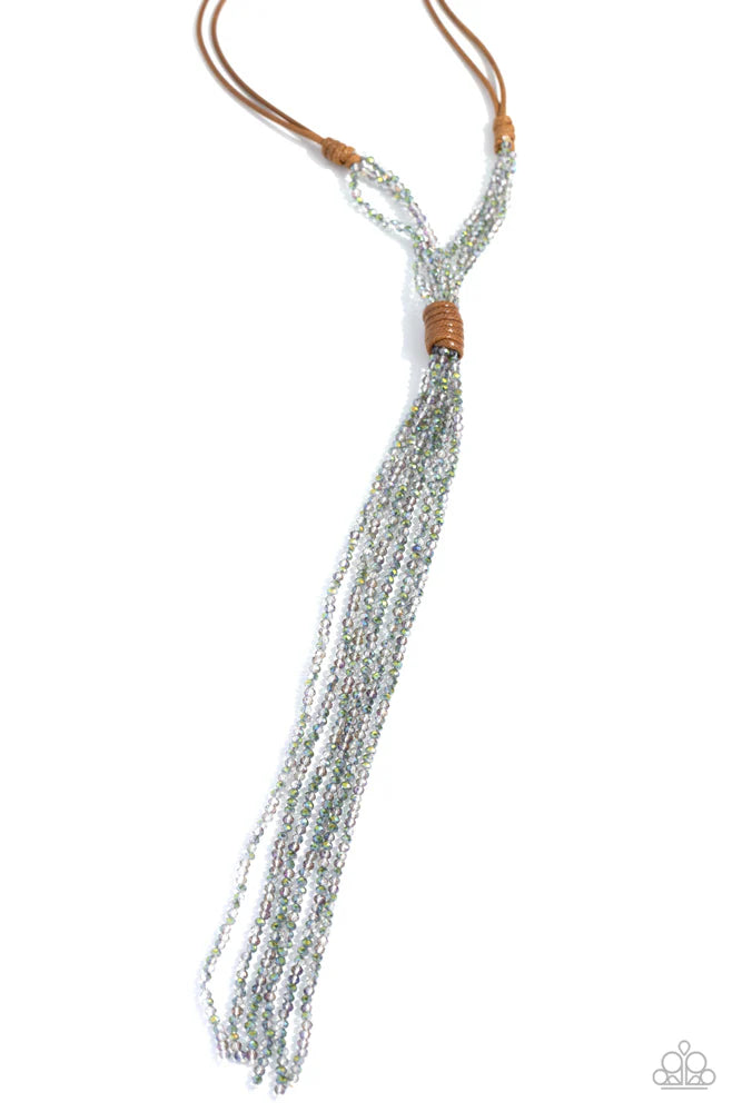 Paparazzi Knotted Karma - Brown Necklace