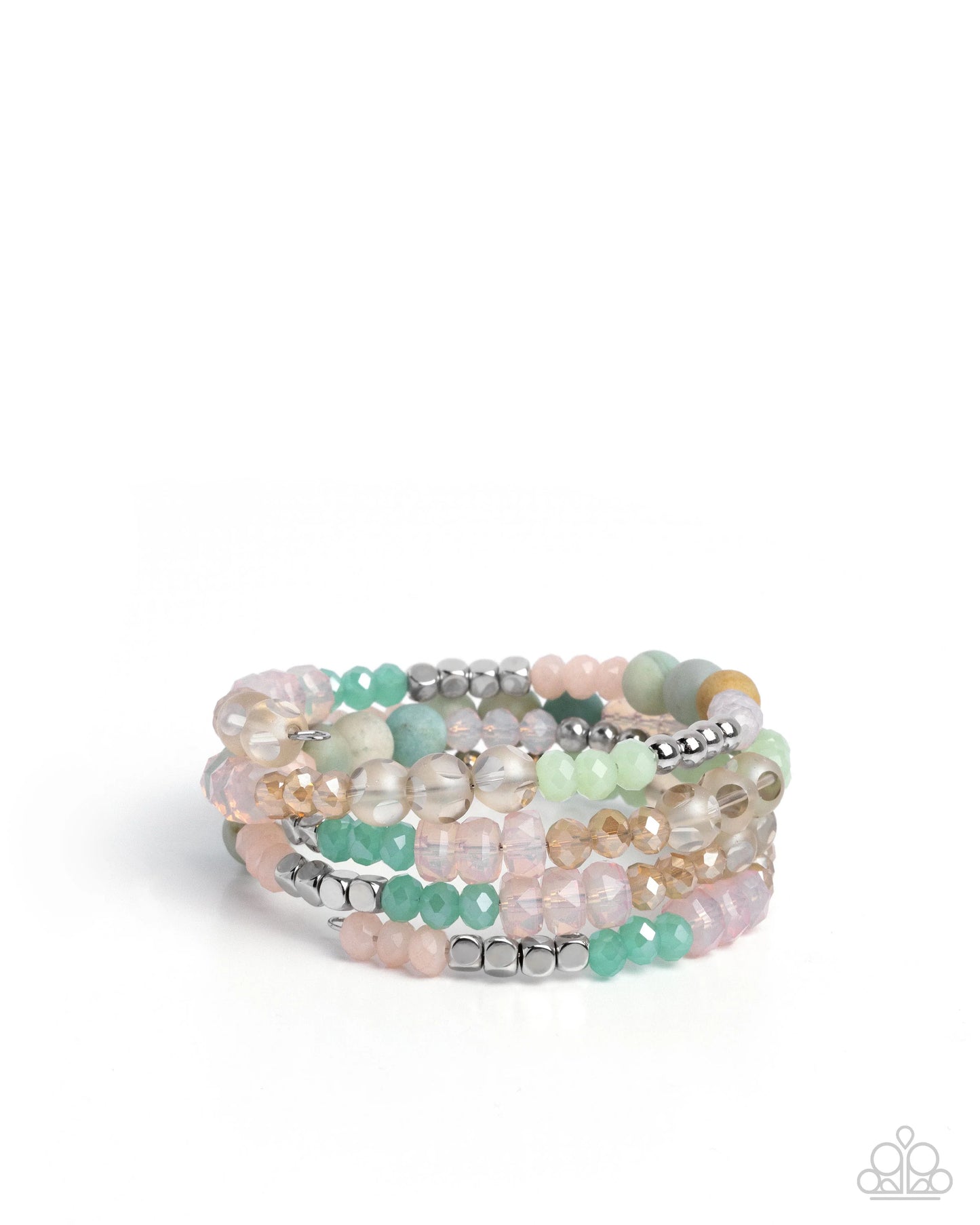 Defaced Delight - multi - Paparazzi bracelet