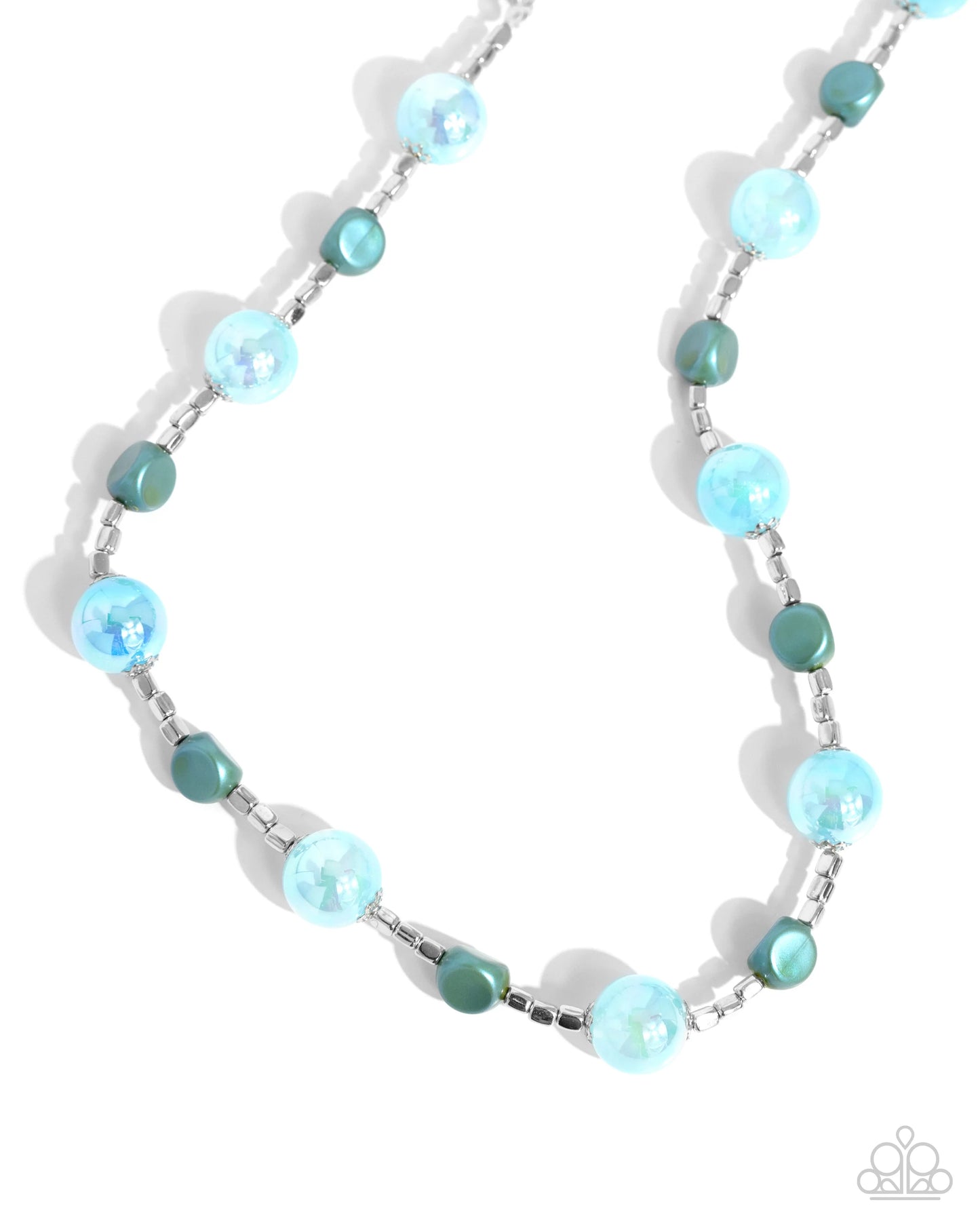 Paparazzi Malibu Makeover - Blue Necklace/Paparazzi Malibu Model - Blue Bracelet