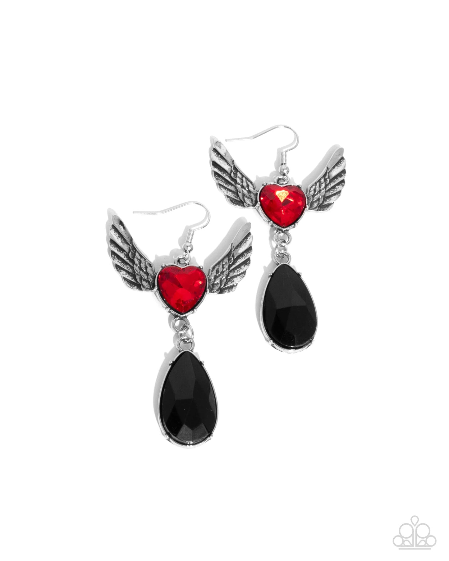 Paparazzi Angelic Accomplishment - Red Earrings