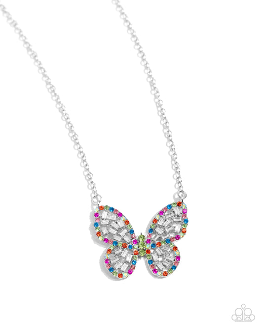 Paparazzi Aerial Academy - Green Necklace