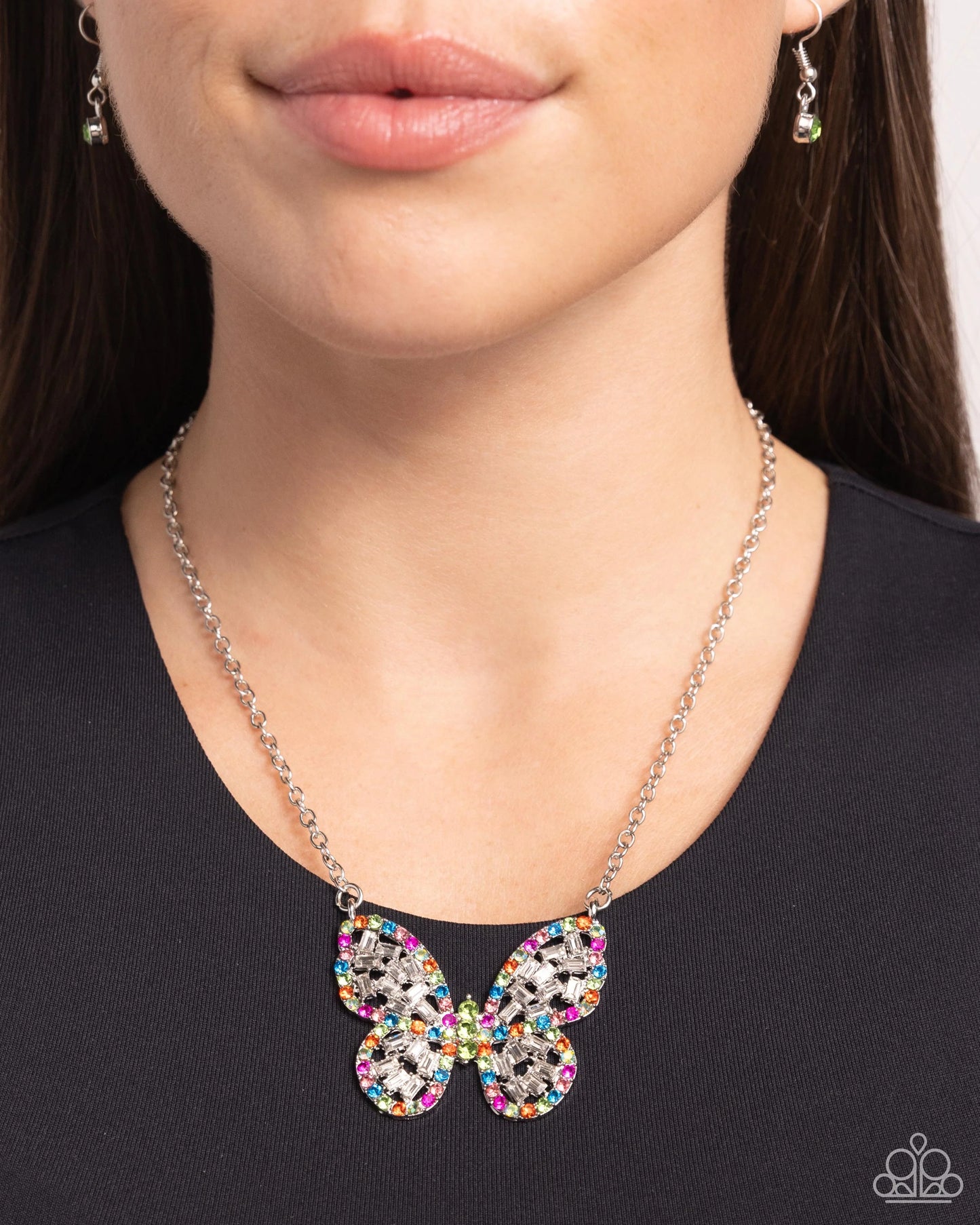 Paparazzi Aerial Academy - Green Necklace