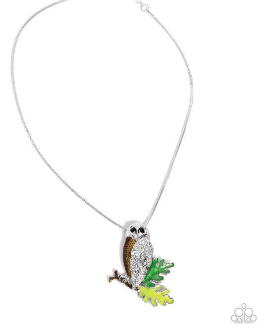 Paparazzi Owl Order - Brown Necklace