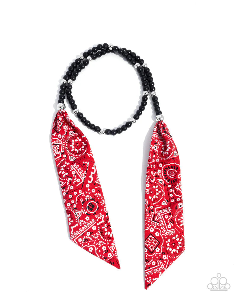 Paparazzi Bandana Ballad - Multi Necklace
