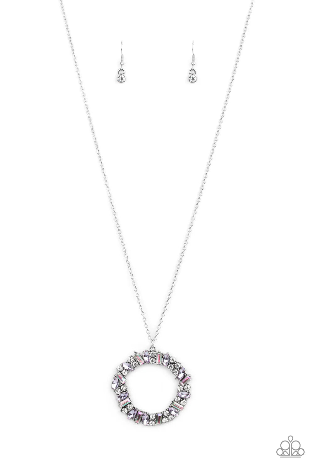 Wreathed in Wealth - Purple Necklace - Paparazzi Accessories