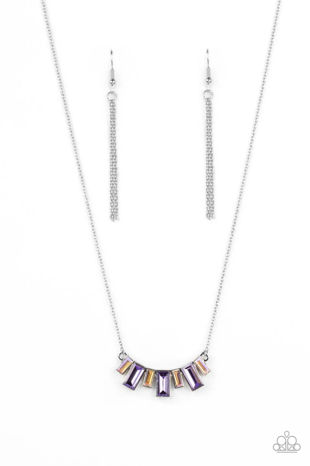 Hype Girl Glamour - Purple Necklace - Paparazzi Accessories