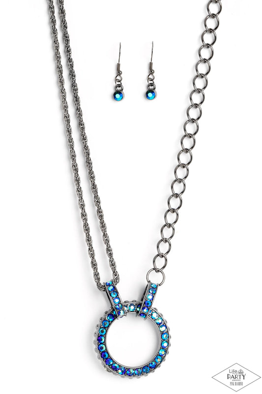 Paparazzi Razzle Dazzle - Blue Necklace