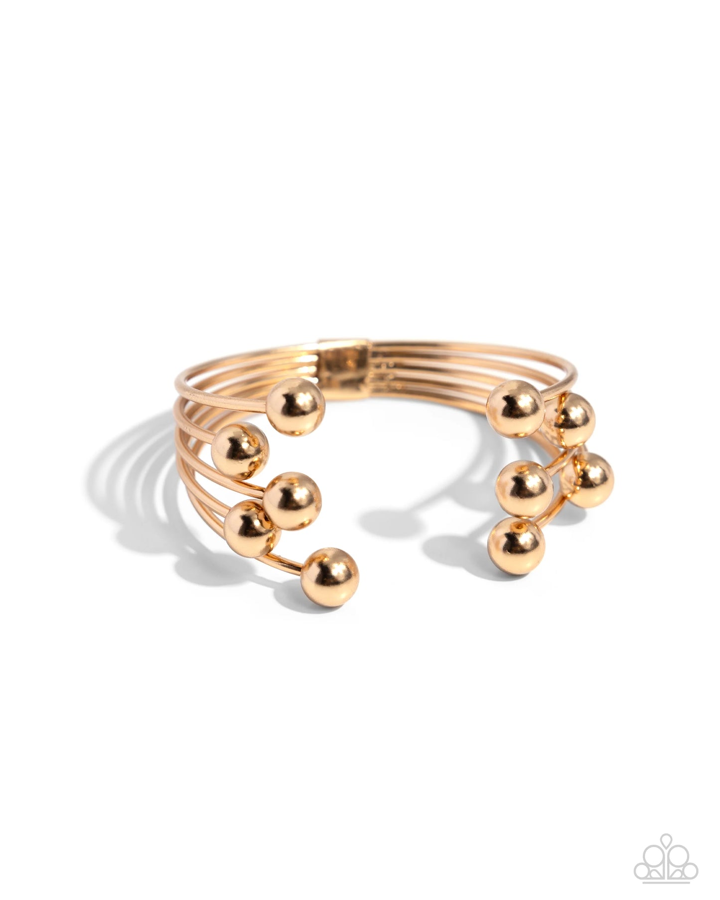 Paparazzi Assembly Line - Gold Bracelet