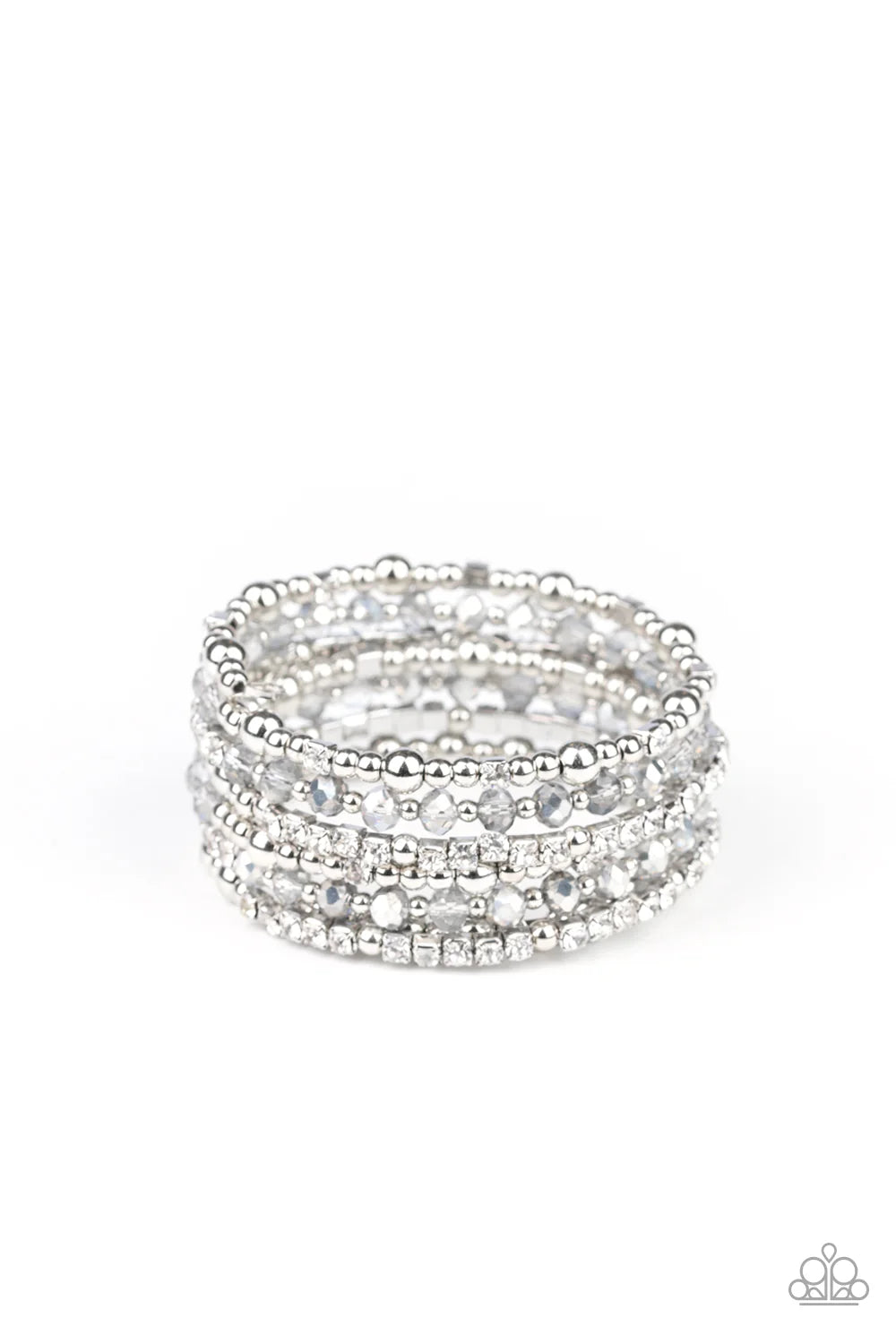 ICE Knowing You - silver - Paparazzi bracelet
