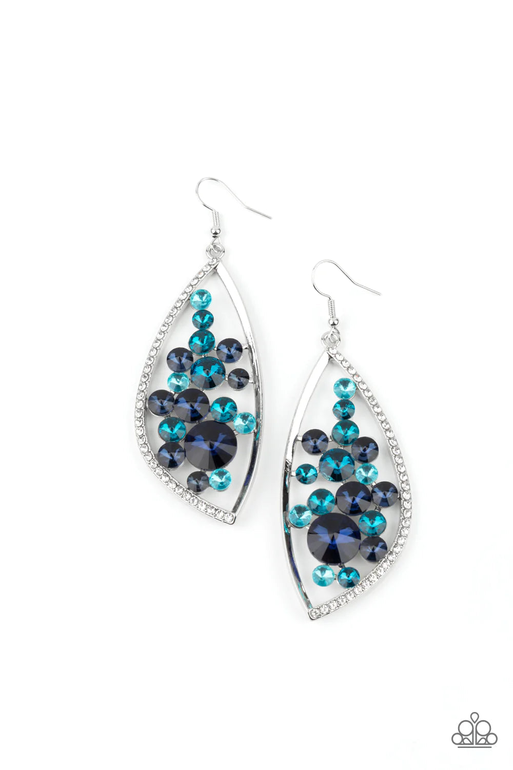 PAPARAZZI "SWEETLY EFFERVESCENT!" BLUE EARRINGS