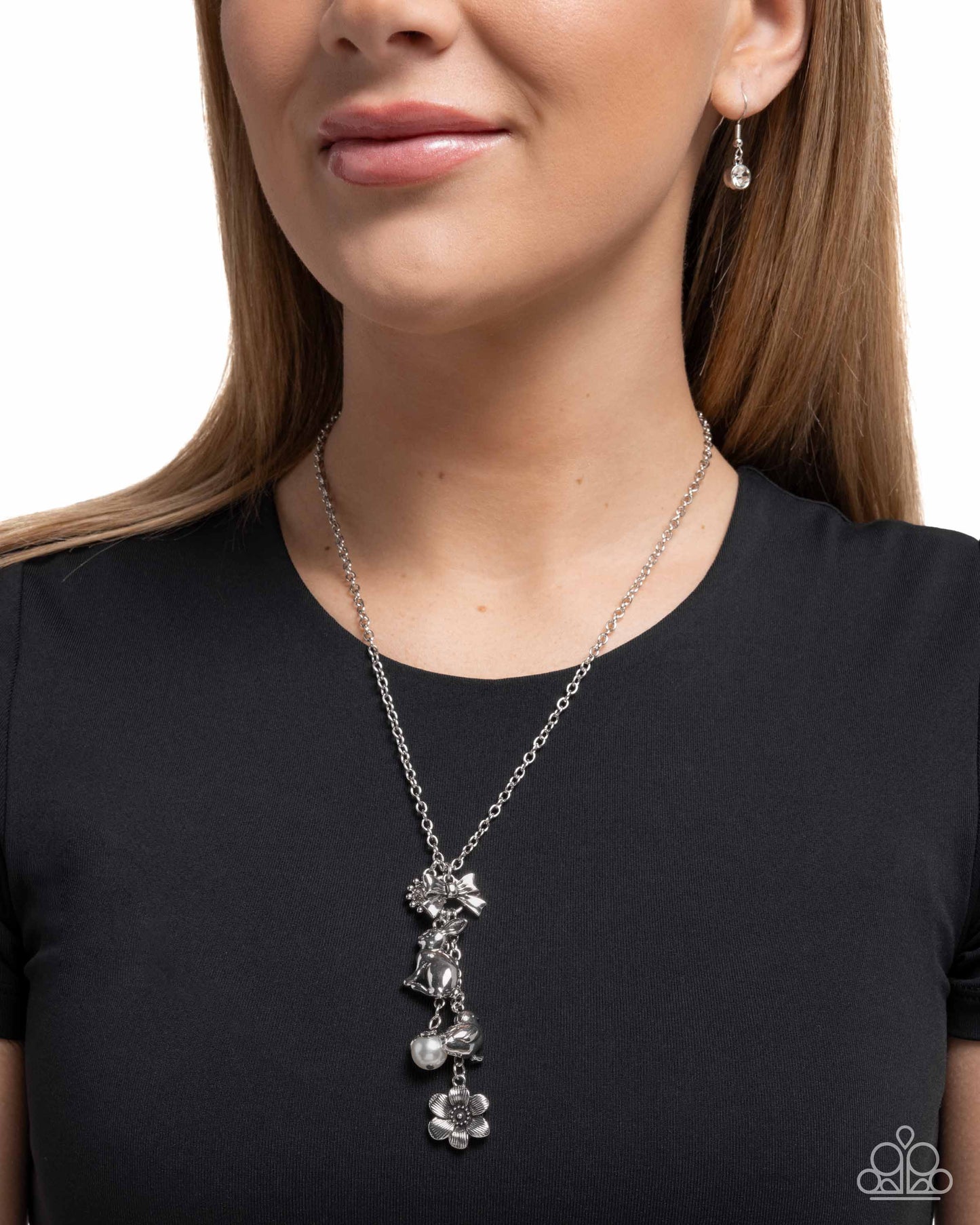 Paparazzi Easter Enthusiast - White Necklace