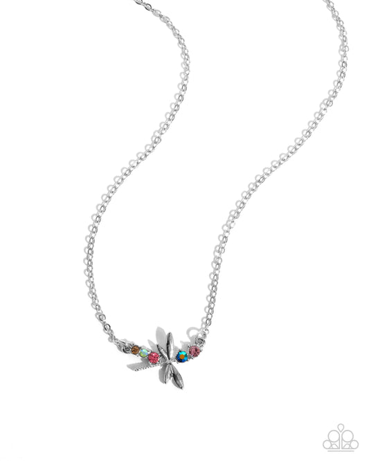 Paparazzi Dragonfly Deed - Multi Necklace