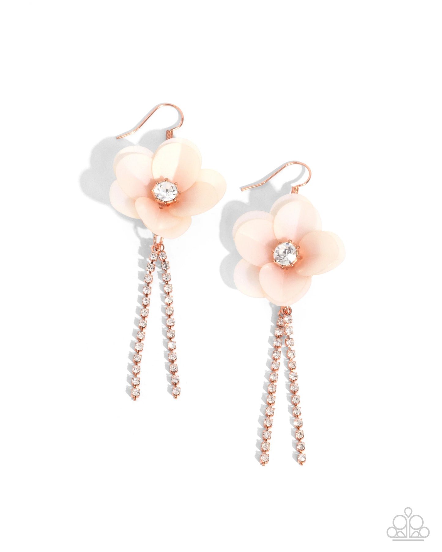 Paparazzi Serene State of Mind - Copper Earrings