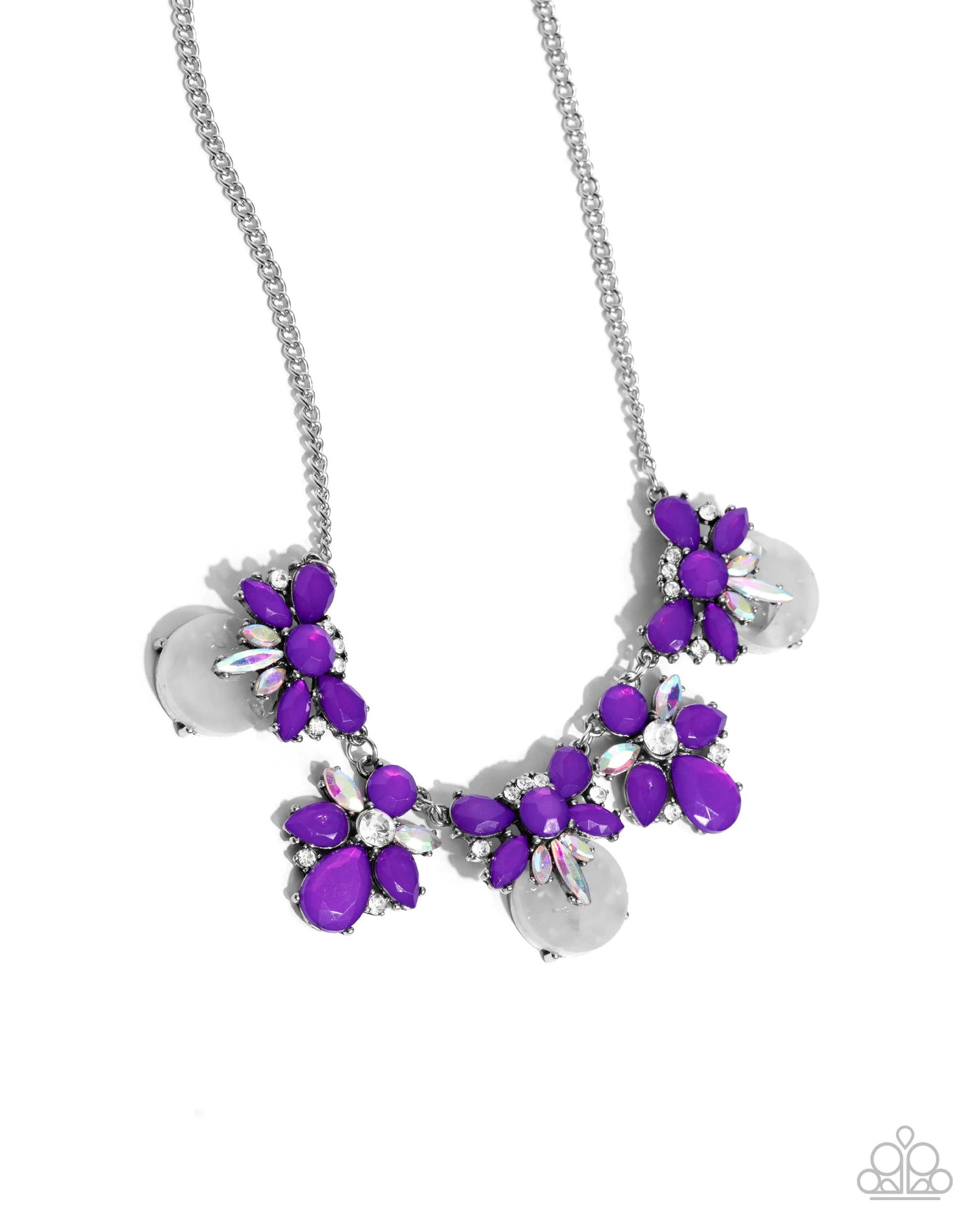 Paparazzi Socialite Statement - Purple Necklace