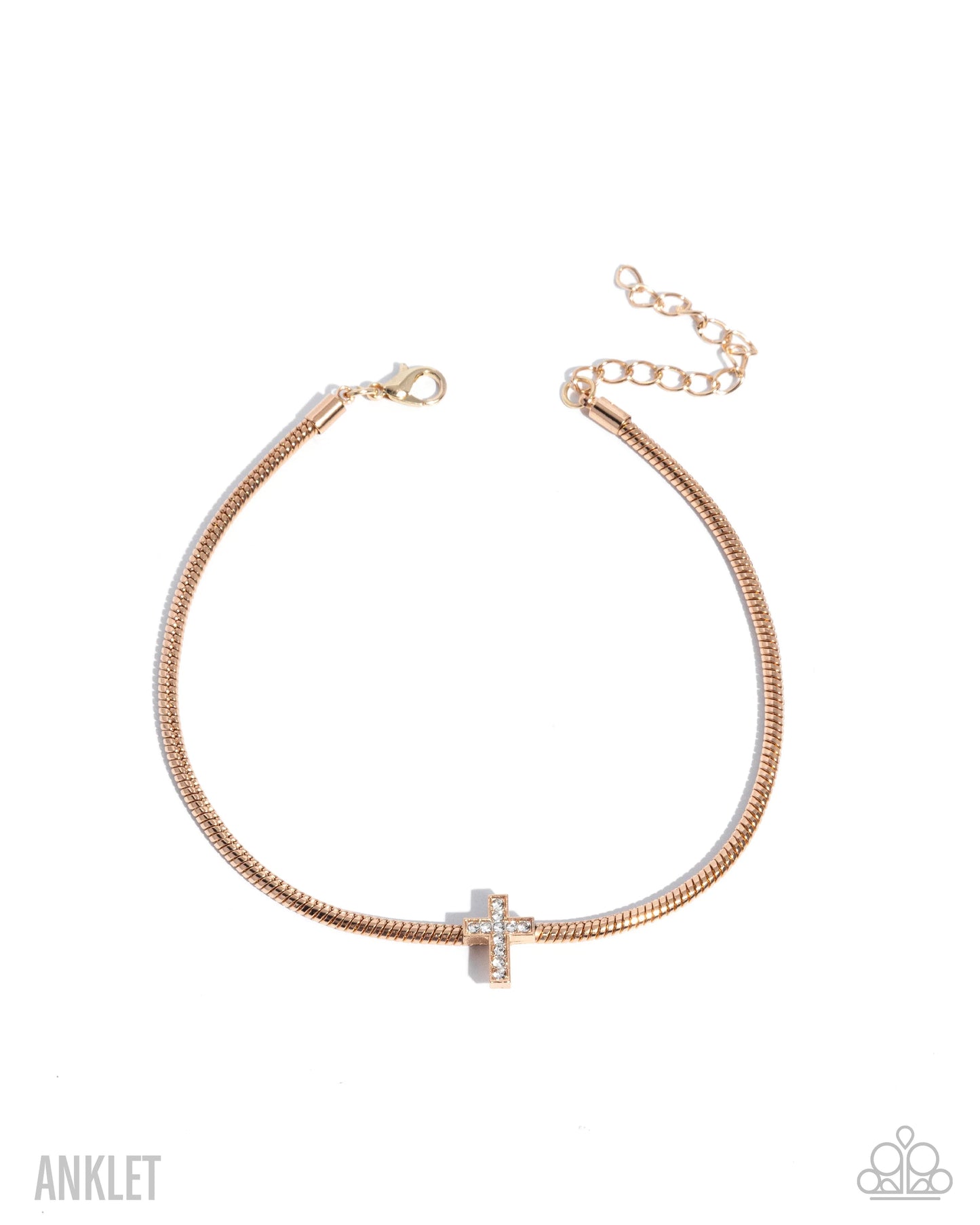 Heavenly Hope - gold - Paparazzi anklet