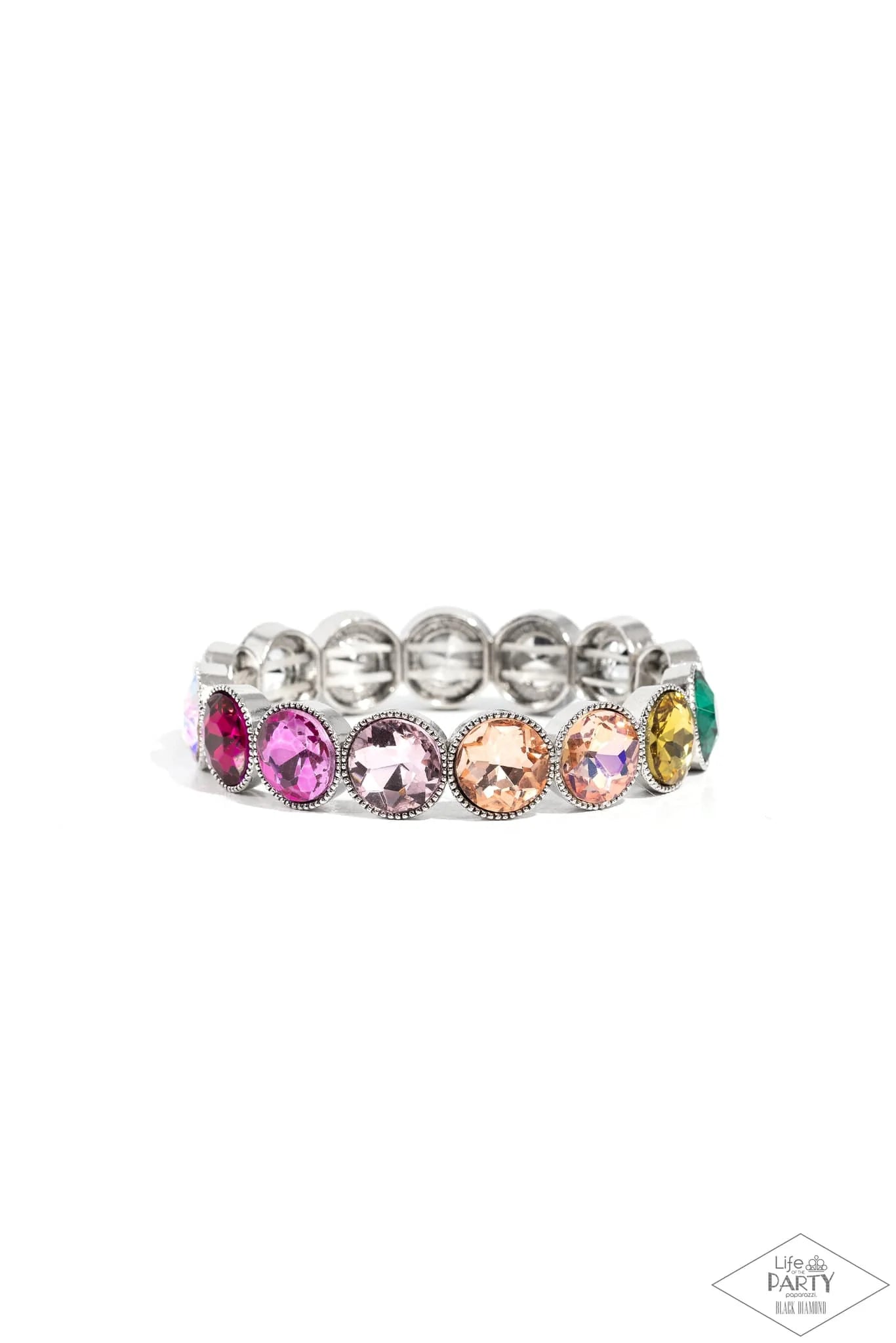 Number One Knockout - multi - Paparazzi bracelet