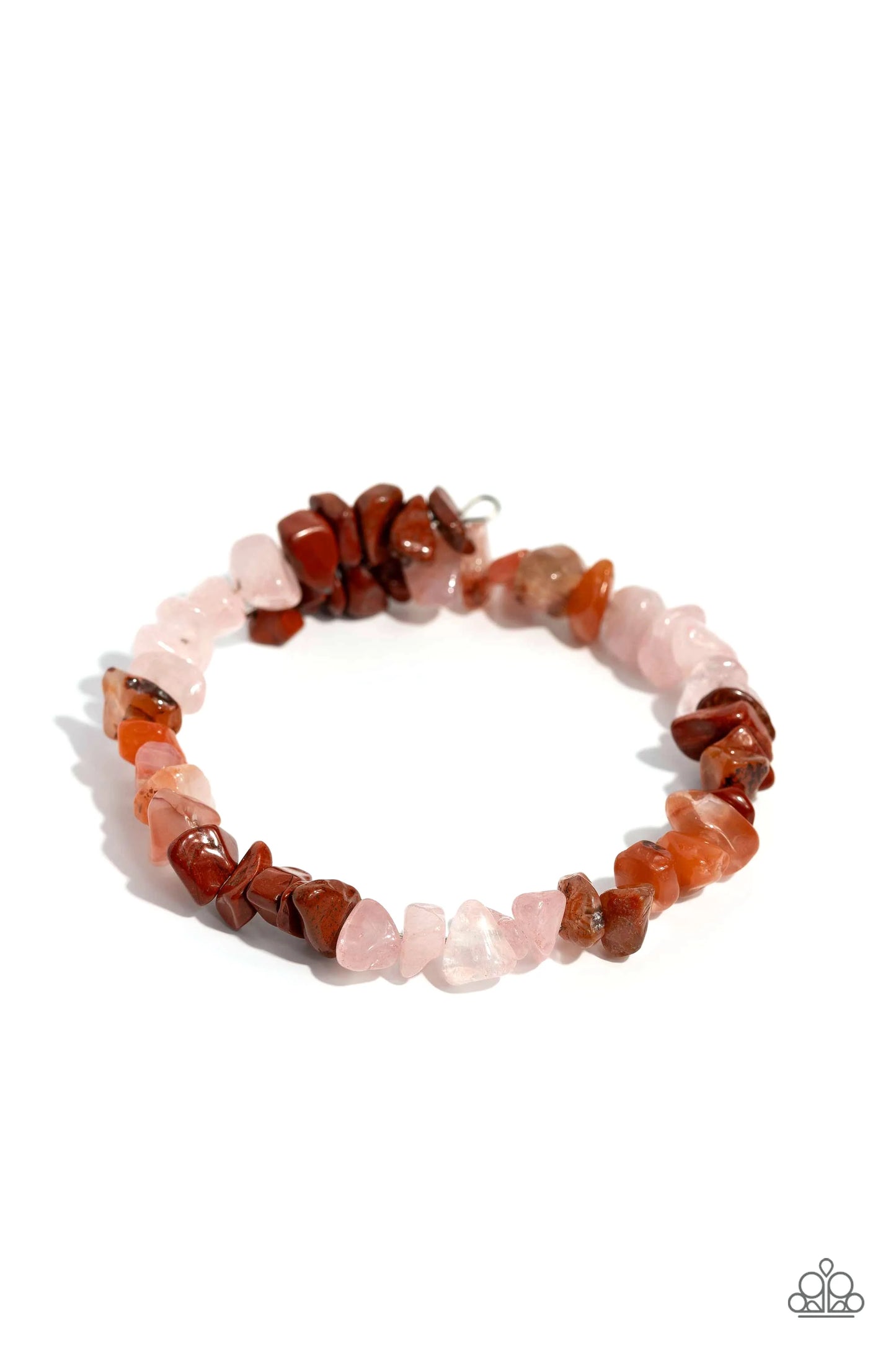 Paparazzi Sculpted Showcase - Red Bracelet