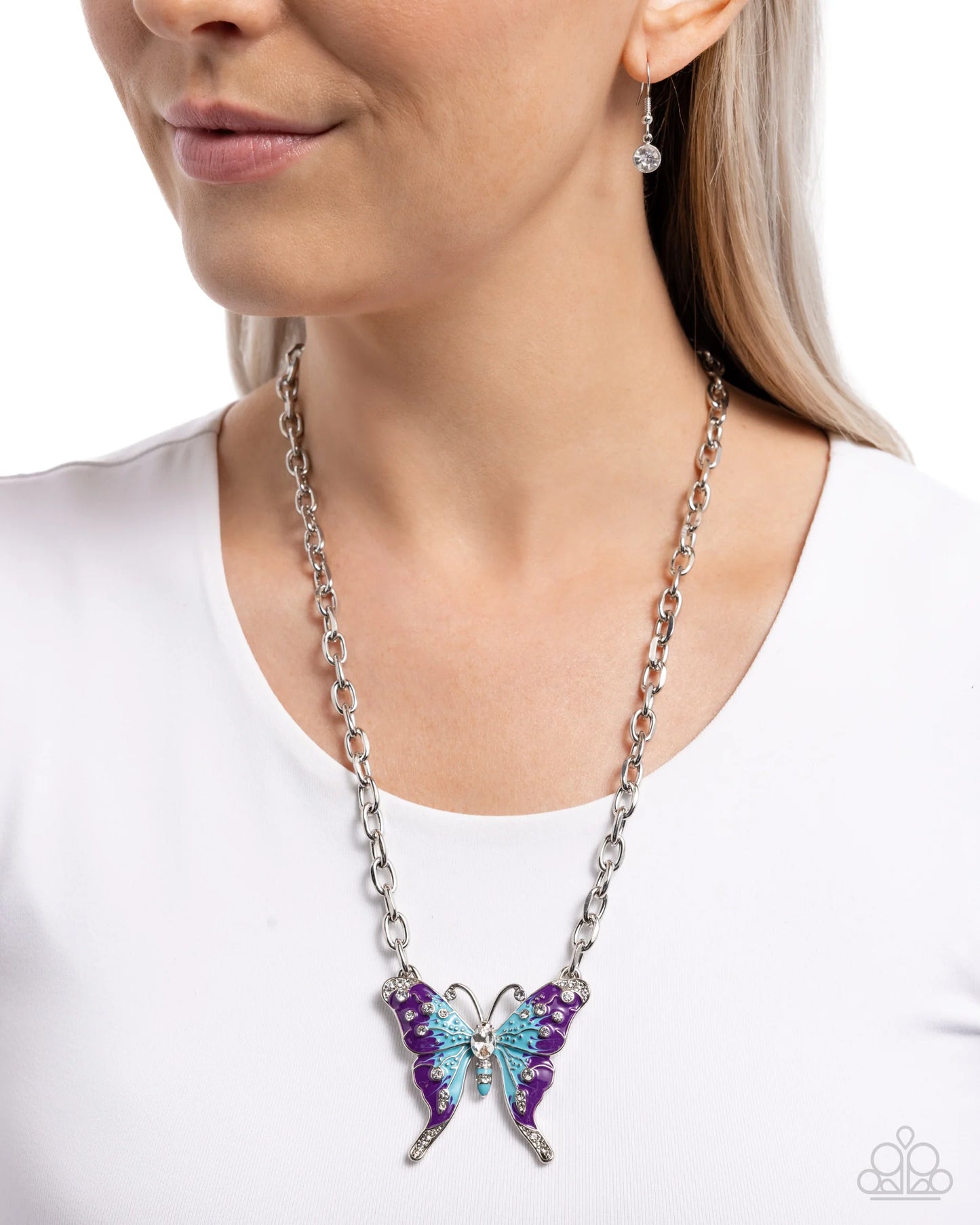 Paparazzi Soft Landing - Multi Necklace