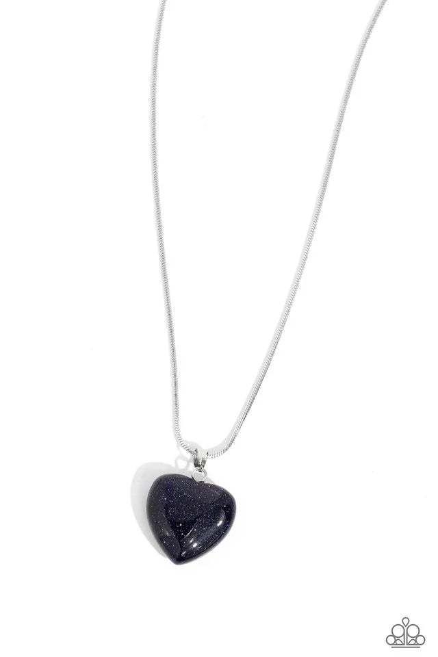 Paparazzi Necklace ~ Prismatic Pastime - Blue