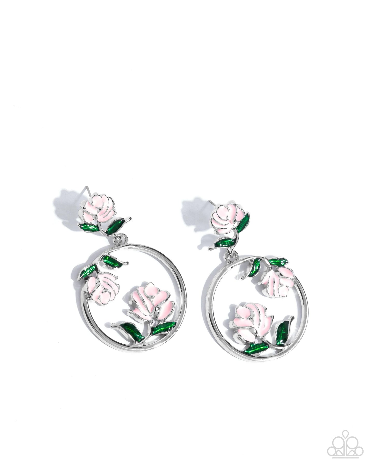 Paparazzi ROSE to You Pink Post Earrings