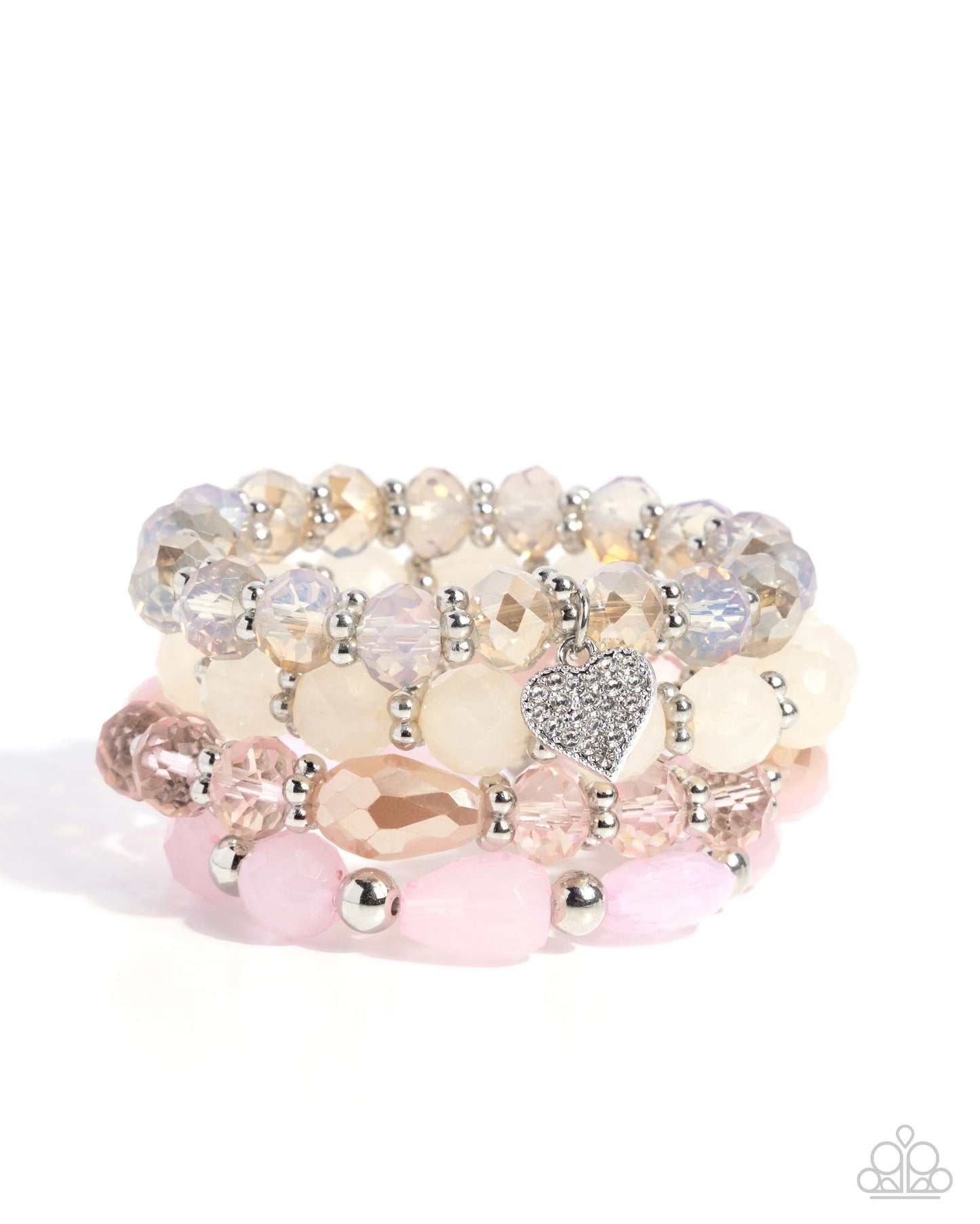 Paparazzi Adorable Array - Pink Bracelet
