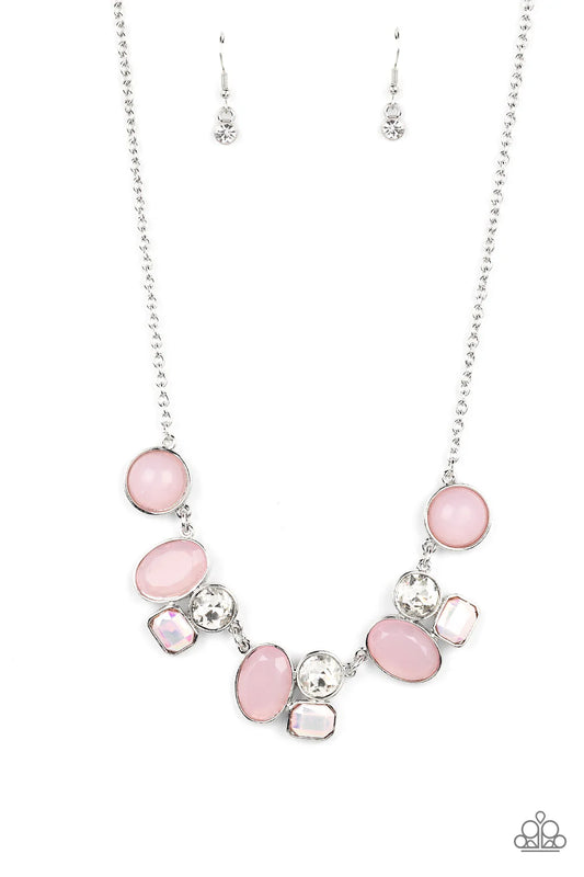 Paparazzi Fantasy World - Pink Necklace