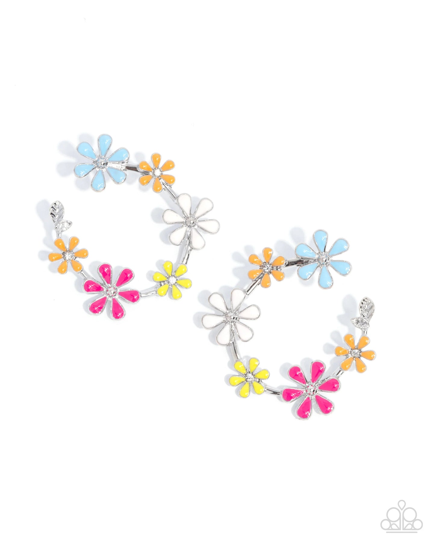 Paparazzi ♥ Wreathed Welcome - Earrings Multi ♥ Post Earrings