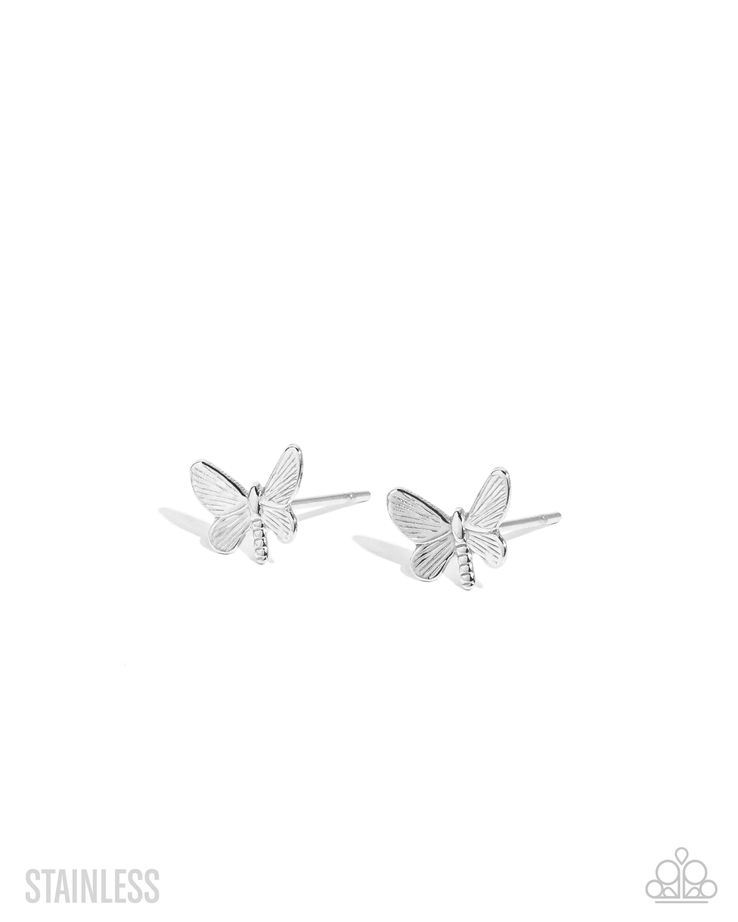 Paparazzi Whimsical Willpower - Silver Post Earrings