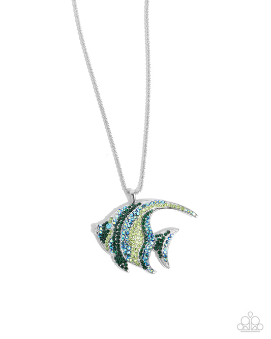 Paparazzi Tropical Talent - Green Necklace