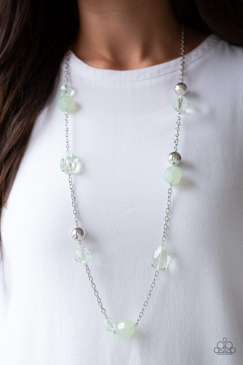 Royal Roller - Green Necklace - Paparazzi Accessories