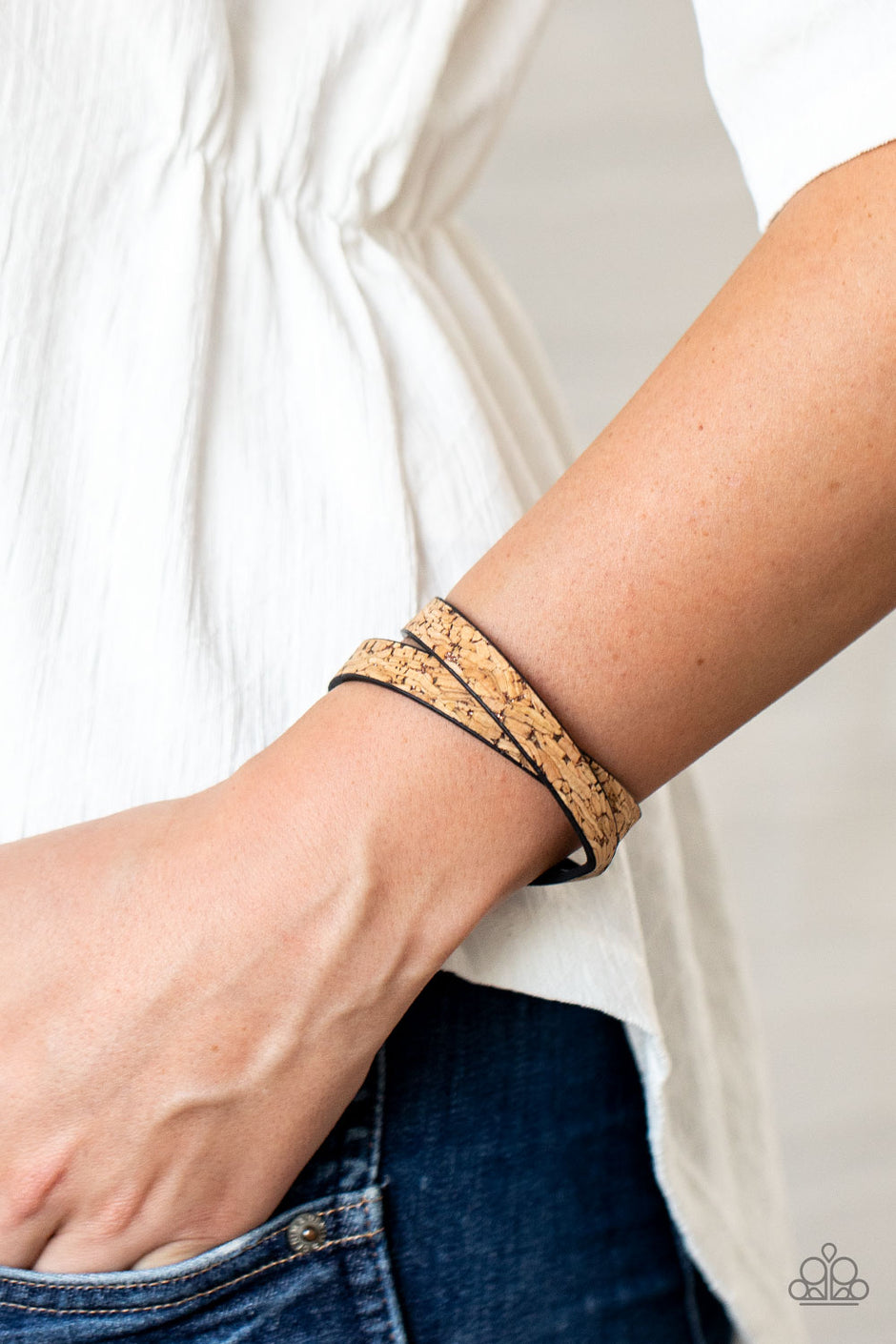 Space Warp - Copper Paparazzi Urban Bracelet