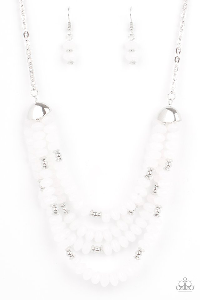 Paparazzi Necklace ~ Best POSH-ible Taste - White