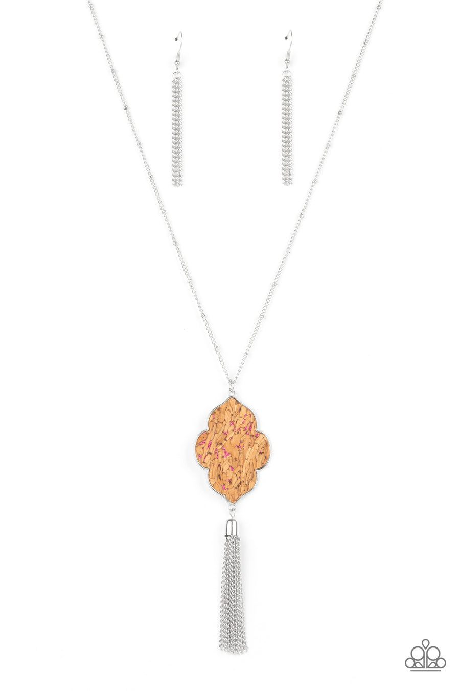 Paparazzi One Night In Casablanca - Pink Necklace