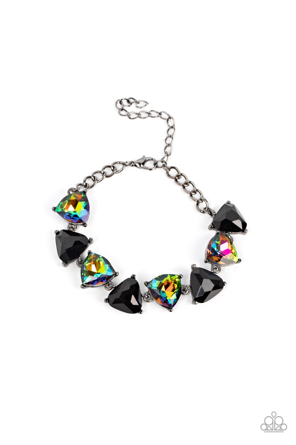 Pumped up Prisms - Multi Bracelet - Paparazzi Accessories