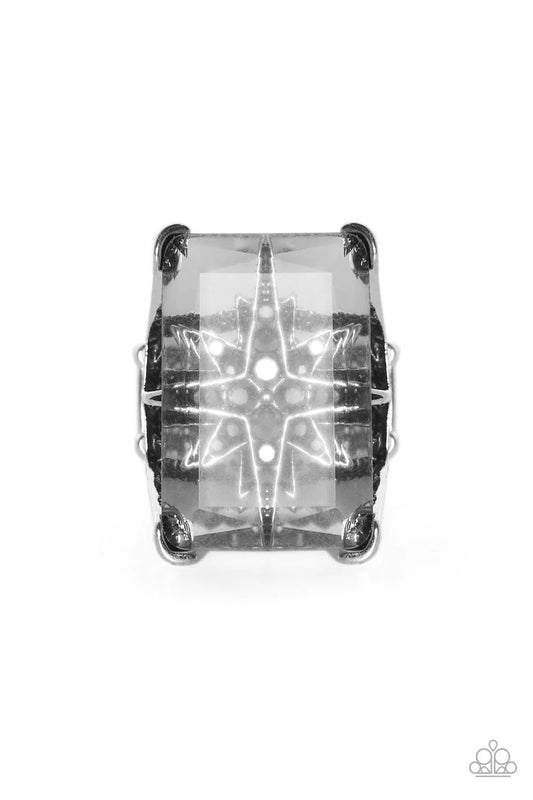 Starry Serenity - silver - Paparazzi ring