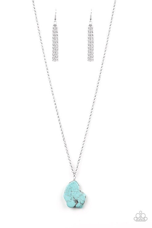 Paparazzi  We Will, We Will, Rock You! - Blue  Necklace