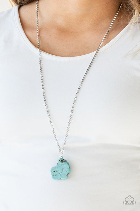 Paparazzi  We Will, We Will, Rock You! - Blue  Necklace