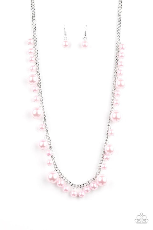 Paparazzi  Theres Always Room At The Top - Pink  Necklace