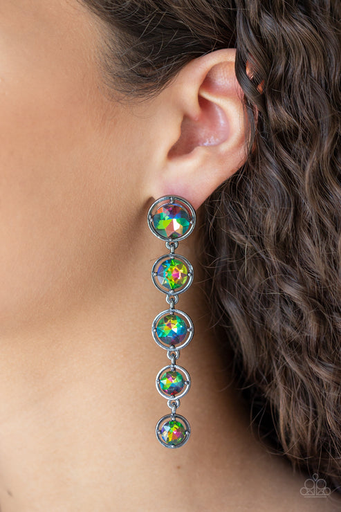 Paparazzi  Drippin In Starlight - Multi  Post Earrings