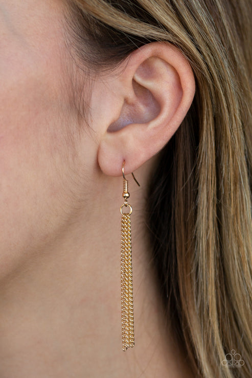 Paparazzi  Palm Tree Paradise - Gold  Necklace