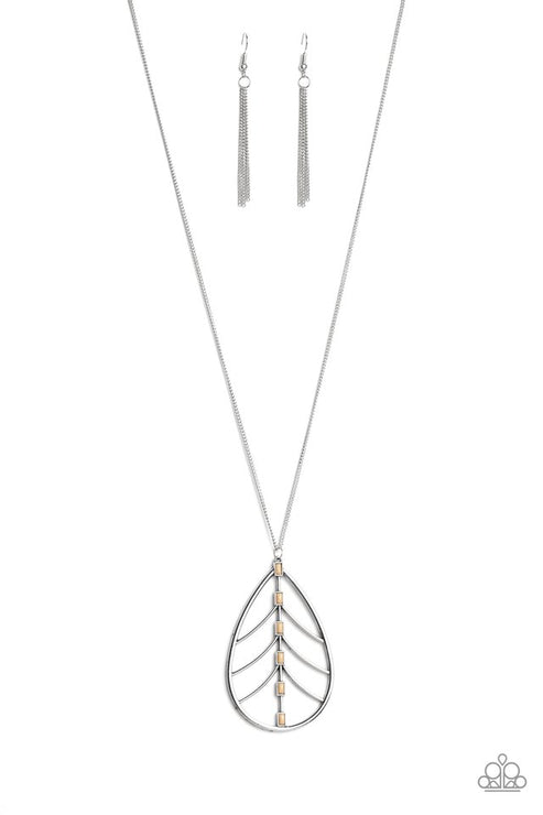 Paparazzi  Forest Flair - Brown  Necklace