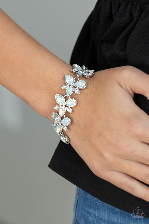 Paparazzi  Ice Garden - White  Bracelet