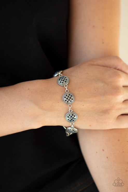 Paparazzi  By Royal Decree - Blue  Bracelet