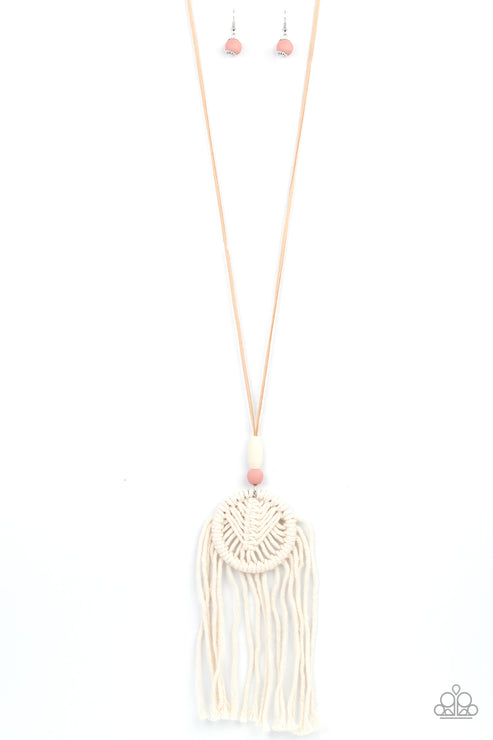 Paparazzi  Desert Dreamscape - Pink  Necklace